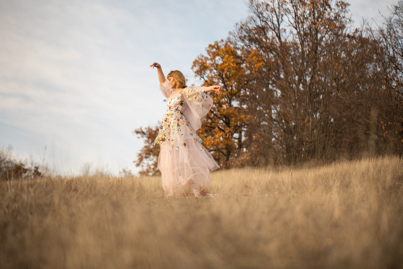 Dancing in nature